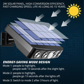 Solar Lights Outdoor Waterproof, 3 Modes Solar Wall Lights, Solar Garden-TI00802-Veeddydropshipping